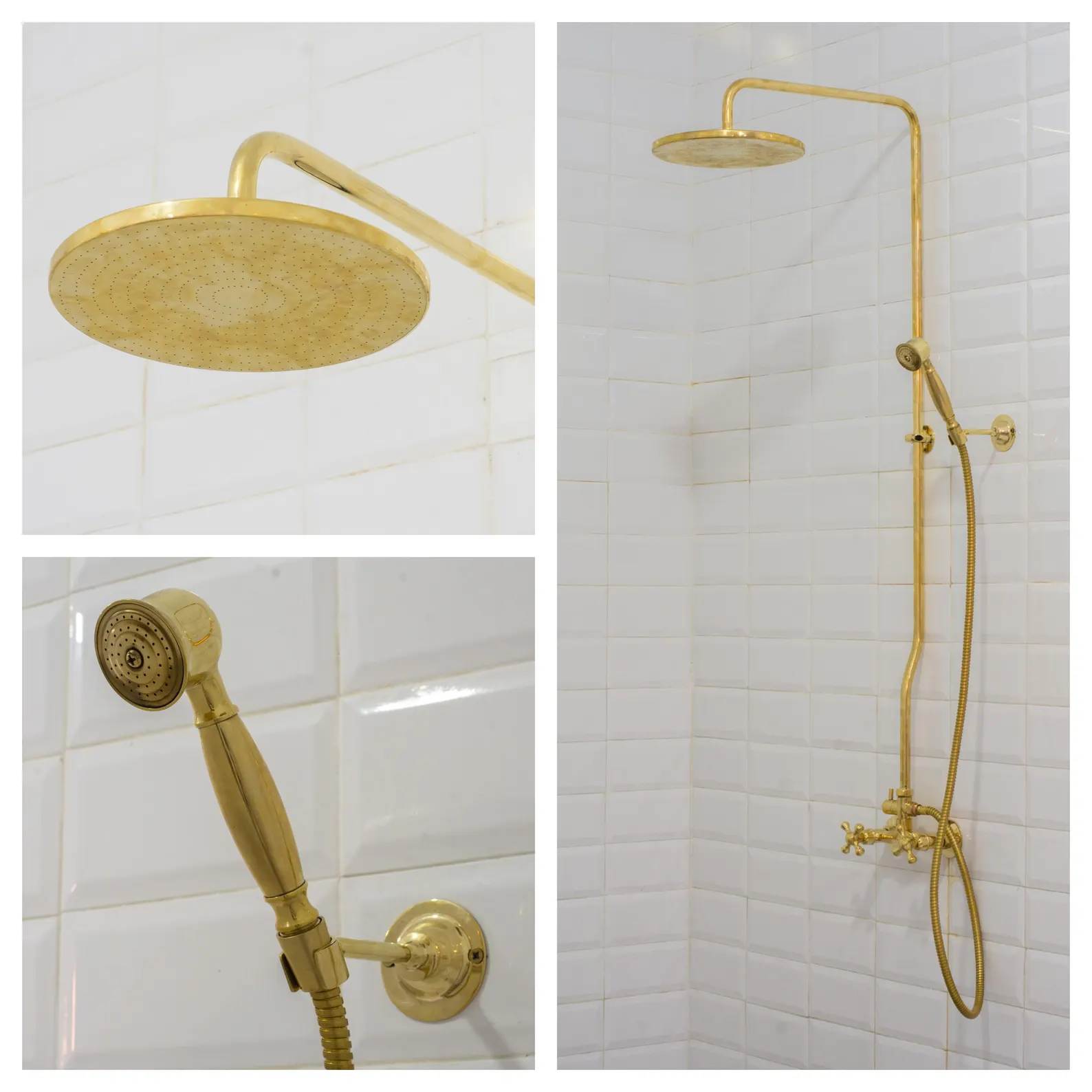 Brass Shower Fixtures- Brass Shower Set