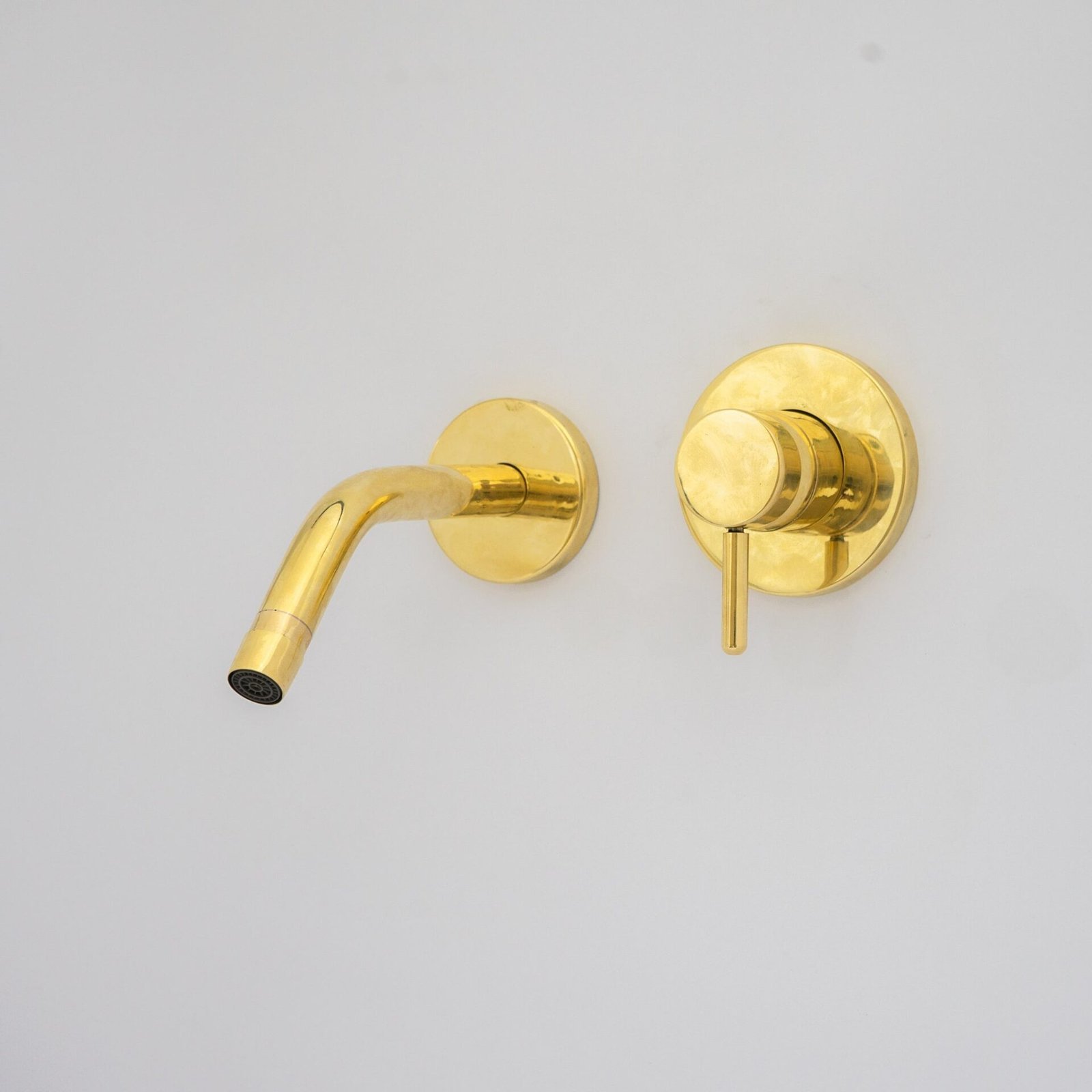 Unlacquered Brass Bathroom Faucet - Single Handle Bathroom Faucet