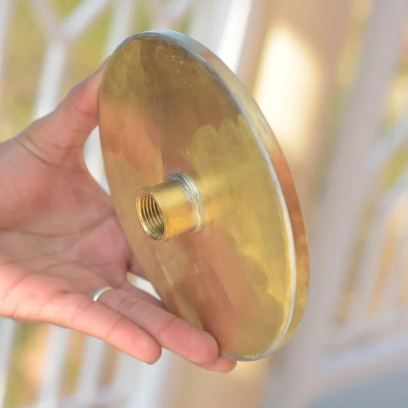 unlacquered-solid-brass-rain-shower-head-round-handcrafted-vintage-showerhead-works-outdoor