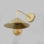 brushed-brass-wall-mounted-lamp-entryway-wall-sconce-light