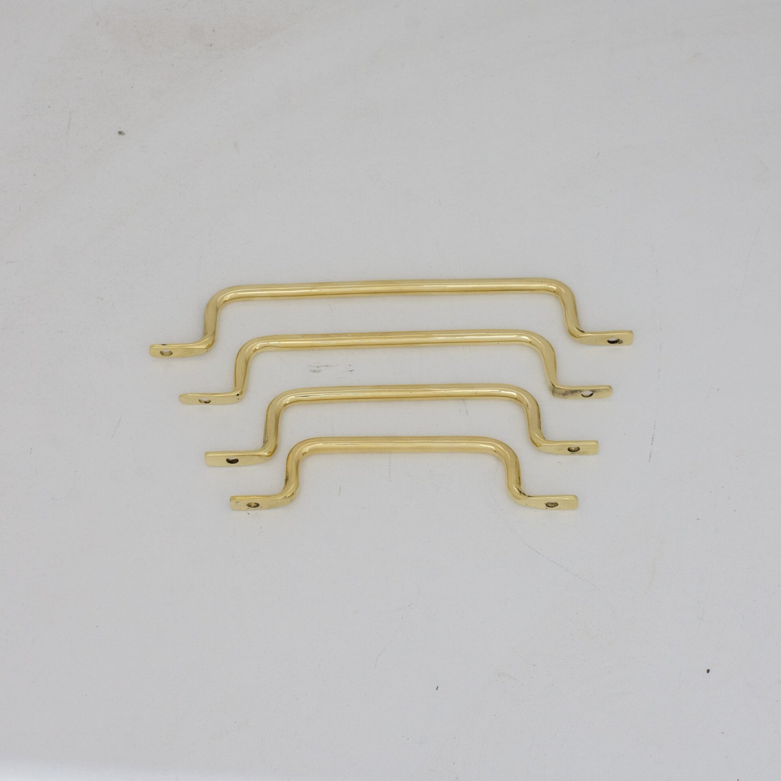 4-Pack Brass Dresser Pulls, Brass Drawer Pulls, Cabinet Pulls, Brass Handles, Closet Handles